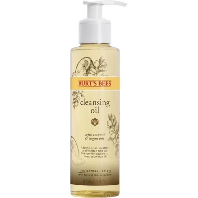 Burt's Bees Burt's Bees Facial Cleansing Oil with Coconut & Argan Oils 6oz Facial Cleansing Oil Wheat