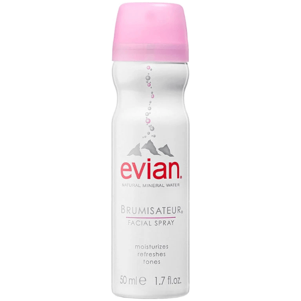 Evian Evian Mineral Water Spray 1.7 oz Mineral Water Spray Misty Rose