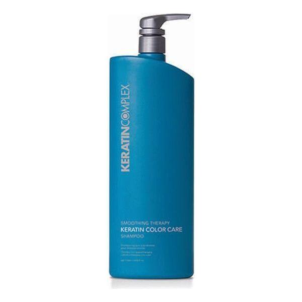 Keratin Complex Keratin Complex Smoothing Therapy Keratin Color Care Shampoo 1L Shampoo Dark Cyan