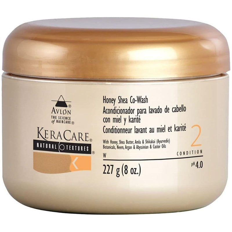 Avlon Avlon KeraCare 2 Honey Shea Co-wash Conditioner 8 oz Co-wash Conditioner Light Gray