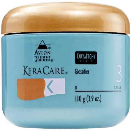 Avlon Avlon KeraCare Dry & Itchy Scalp Glossifier Style 3, 3.9 oz Hair Glossifier Medium Aquamarine