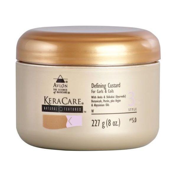 Avlon Avlon KeraCare Natural Textures Defining Custard 8 oz Hair Custard Light Gray
