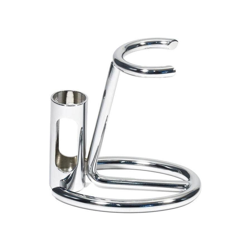 Omega Omega Chrome Plated Shaving Brush and Razor Stand #226 Shaving Accessories Light Gray
