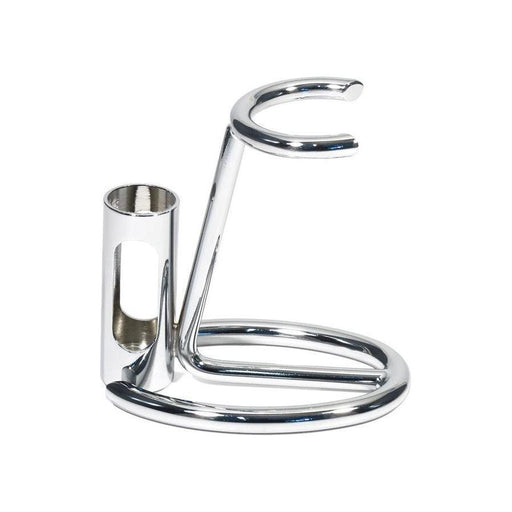 Omega Omega Chrome Plated Shaving Brush and Razor Stand #226 Shaving Accessories Light Gray