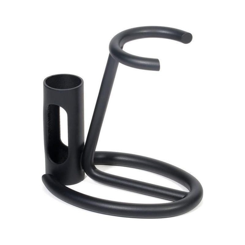 Omega Omega Black Shaving Brush And Razor Stand Shaving Brush and Razor Stand Dark Slate Gray