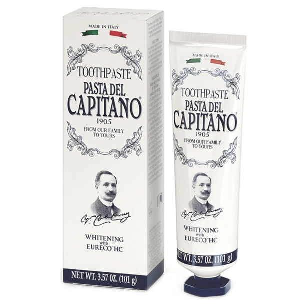 Pasta del Capitano Pasta Del Capitano Whitening Toothpaste 3.57 Oz Toothpaste Beige