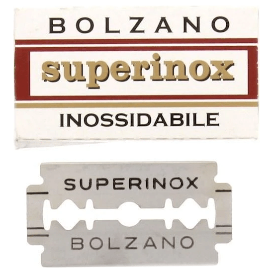 Bolzano Bolzano Superinox Double Edge Razor Blades - 5 Pack Razor Blades Light Gray