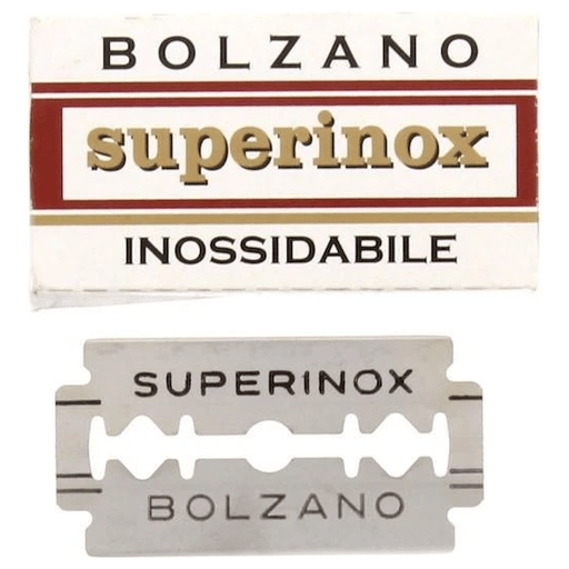Bolzano Bolzano Superinox Double Edge Razor Blades - 5 Pc. Razor Blades Light Gray