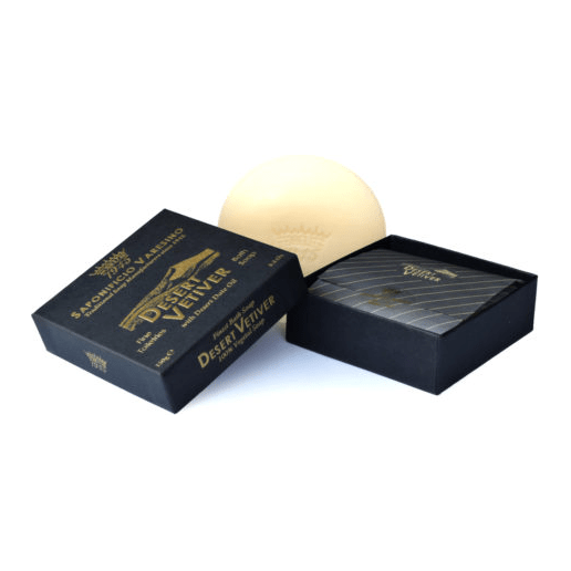 Saponificio Varesino Saponificio Varesino Bath Soap Collection Bar Soap Dark Slate Gray Desert Vetiver 150g