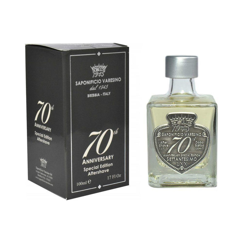 Saponificio Varesino Saponificio Varesino 70th Anniversary Special Edition Shaving Collection Shaving Set Dark Slate Gray Aftershave 100ml