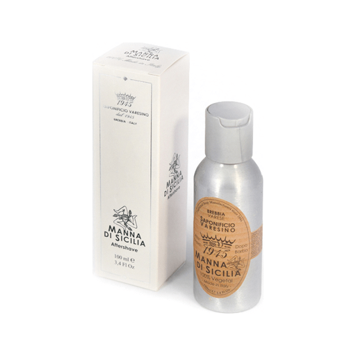Saponificio Varesino Saponificio Varesino Manna Di Sicilia Shaving Collection Shaving Set Light Gray Aftershave Lotion 100ml