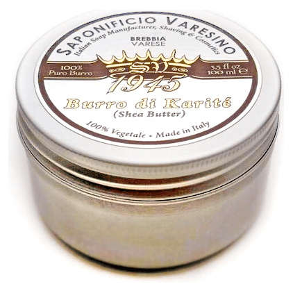 Saponificio Varesino Saponificio Varesino Pure Natural Pre-Shave Butter Pre-shave Butter Light Gray Burro di Karite 100ml