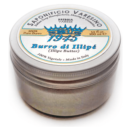 Saponificio Varesino Saponificio Varesino Pure Natural Pre-Shave Butter Pre-shave Butter Light Gray Burro di Illipe 100ml