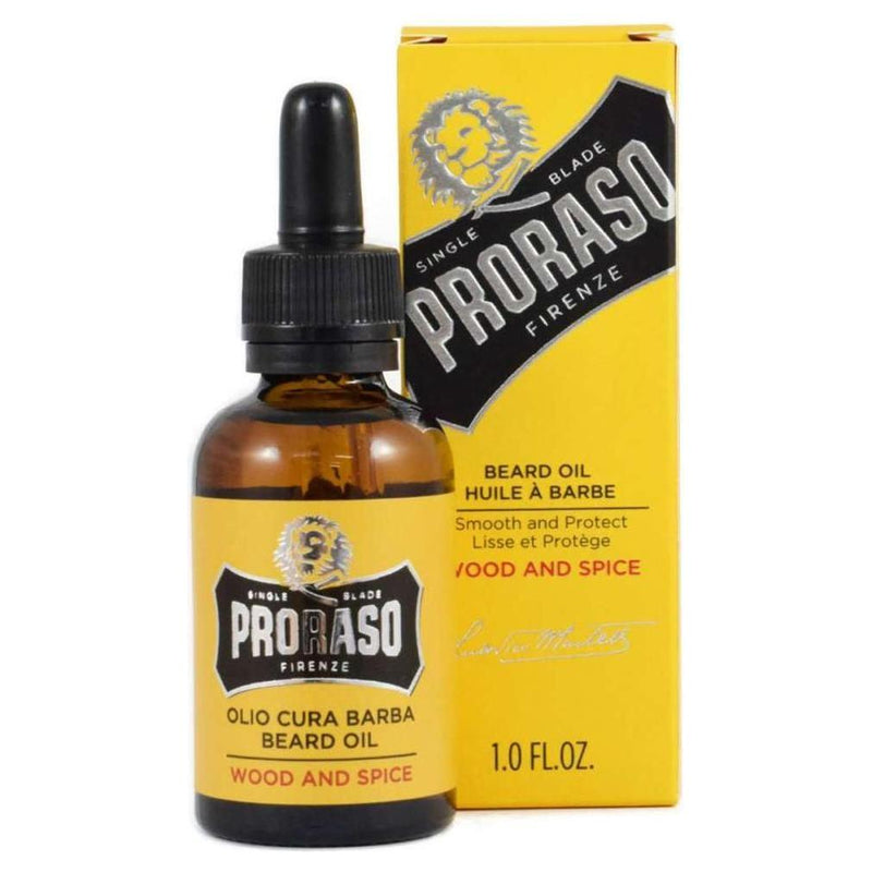 Proraso Proraso Beard Oil Wood And Spice 1 Oz Beard Oil Dark Slate Gray