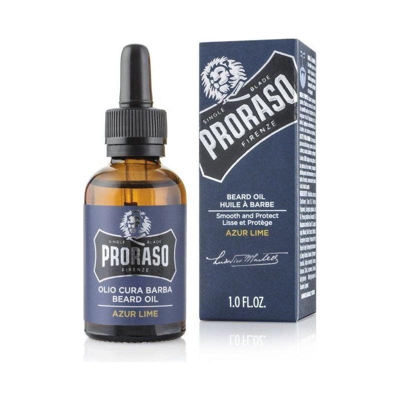 Proraso Proraso Single Blade Azur Lime Beard Oil 1 Oz Beard Oil Dark Slate Gray