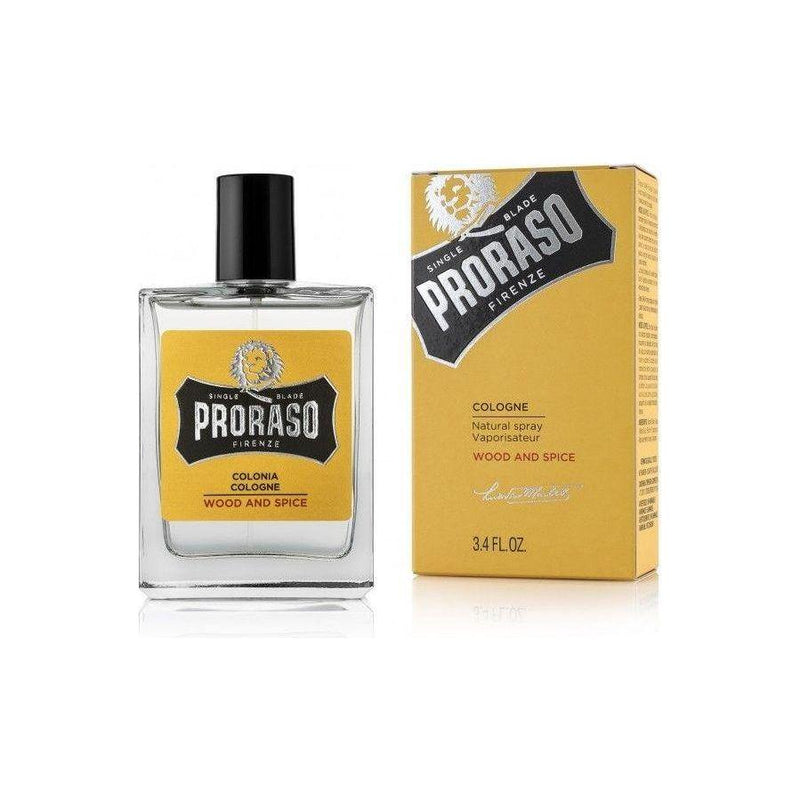 Proraso Proraso Single Blade Wood And Spice Eau De Cologne 3.4 Oz Eau De Cologne Dark Khaki