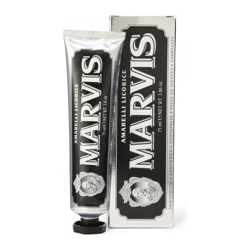 Marvis Marvis Amarelli Licorice Mint Toothpaste 3.8 Oz Toothpaste Dark Slate Gray