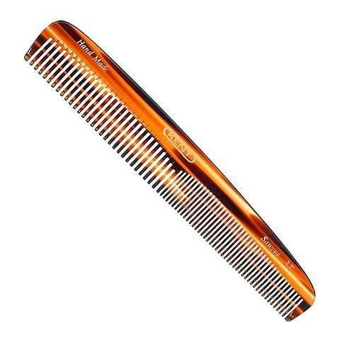 KENT Kent Handmade Comb 3T - 16 mm Coarse and Fine Toothed Comb Hair Comb Dark Slate Gray