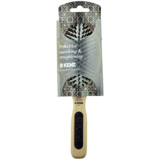 KENT Kent NS01 / PF01 Large Pure Bristle Cushion Styling Hair Brush Hair Brush Light Slate Gray