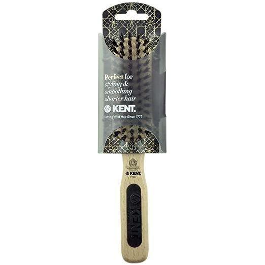 KENT Kent NS06 / PF06 Narrow Grooming Styling Pure Bristle Hair Brush. Hair Brush Dark Slate Gray