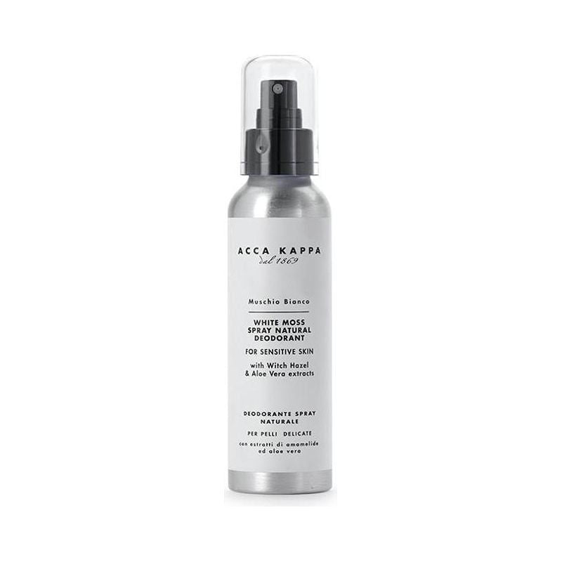 Acca Kappa Acca Kappa White Moss Natural Deodorant Spray 4.2 Oz Deodorant Spray Light Gray