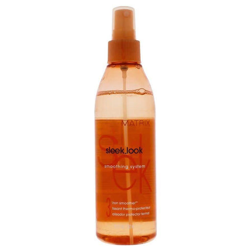 Matrix Matrix Sleek Look Smoothing System Iron Smoother Spray 8.5 oz Hair Smoothing Spray Wheat