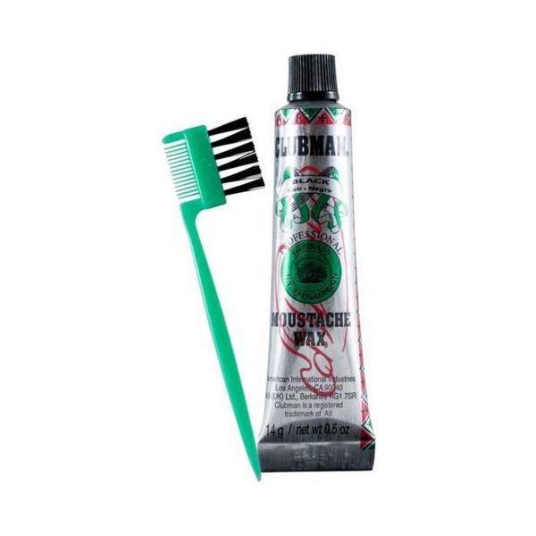 Clubman Pinaud Clubman Pinaud Black Moustache Wax 14g Shaving & Grooming Light Gray