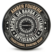 The Goodfellas' Smile The Goodfellas' Smile Amber Fougere Shaving Collection Shaving Set Black Shaving Soap 3.4 oz