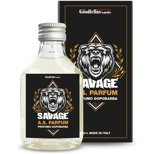 The Goodfellas' Smile The Goodfellas' Smile Savage Aftershave Based Alcohol/Alcohol Free Aftershave Set Black Aftershave Splash 3.4 oz