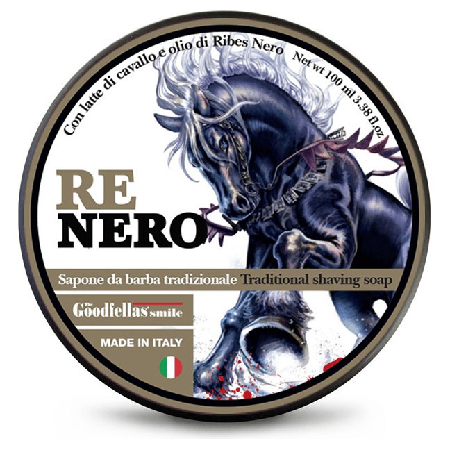 The Goodfellas' Smile The Goodfellas' Smile Re Nero Shaving Soap 100ml Shaving Soap Dark Slate Gray