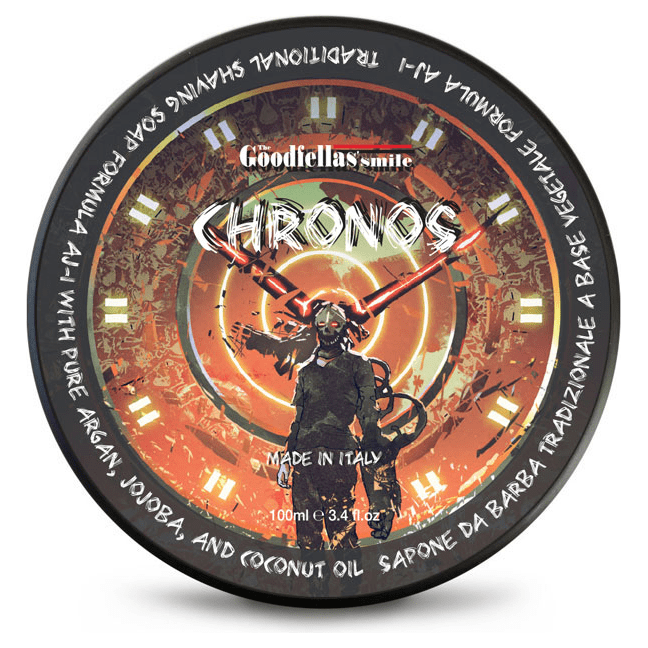 The Goodfellas' Smile The Goodfellas' Smile Chronos Shaving Collection Shaving Set Dark Slate Gray Shaving Soap 3.4 oz