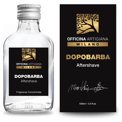 Officina Artigiana Milano Officina Artigiana Milano Signature After Shaving Splash 100ml After Shave Black