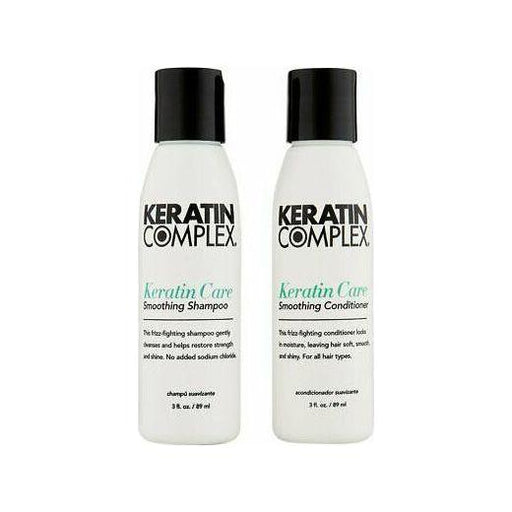 Keratin Complex Keratin Complex Keratin Care Smoothing Shampoo & Conditioner Duo X 2 90ml/3oz Shampoo & Conditioner Black