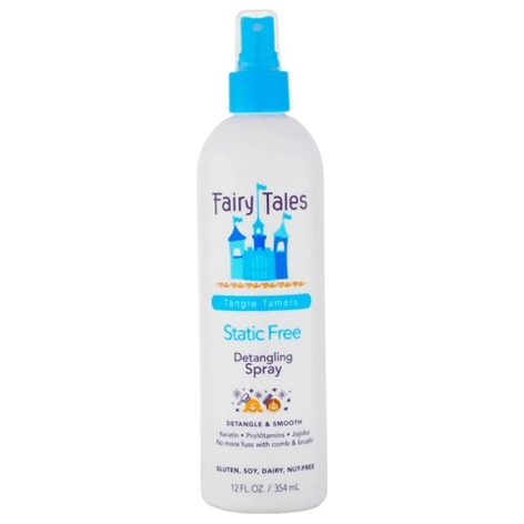 Fairy Tales Fairy Tales Static Free Leave-In Detangling Spray 12 fl oz Detangling Spray Light Gray