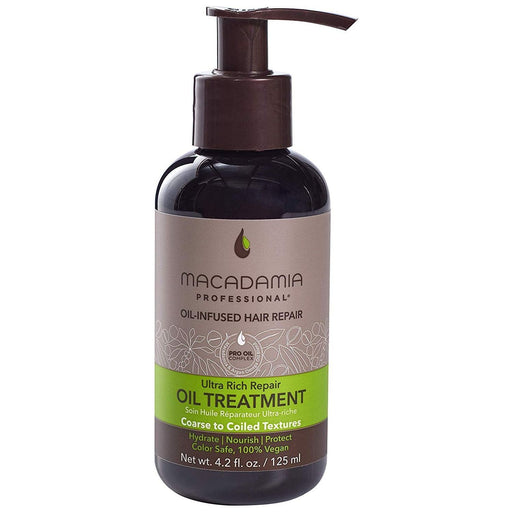 Macadamia Macadamia oil Ultra Rich Moisture Oil Treatment 4.2 oz Hair Oil Treatment Dark Slate Gray