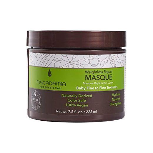 Macadamia Macadamia Professional Weightless Moisture Masque 222ml Hair Masque Dark Olive Green