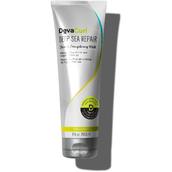 Devacurl DevaCurl Deep Sea Repair Seaweed Strengthening Mask 8 oz Hair Mask Gray