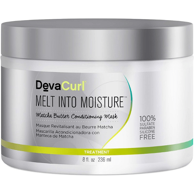 Devacurl DevaCurl Melt Into Moisture Matcha Butter Conditioning Mask 8 oz Hair Mask Light Gray
