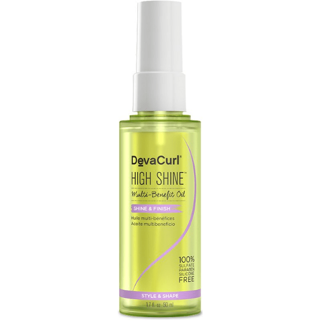 Devacurl DevaCurl High Shine Multi-Benefit Oil Shine & Finish 1.7 oz Hair Oil Dark Khaki