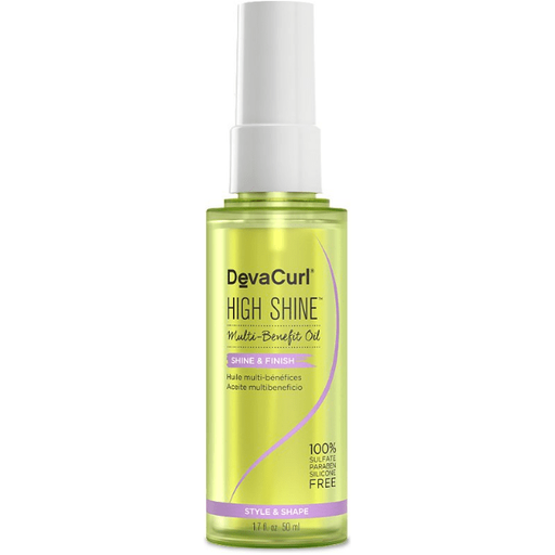 Devacurl DevaCurl High Shine Multi-Benefit Oil Shine & Finish 1.7 oz Hair Oil Dark Khaki