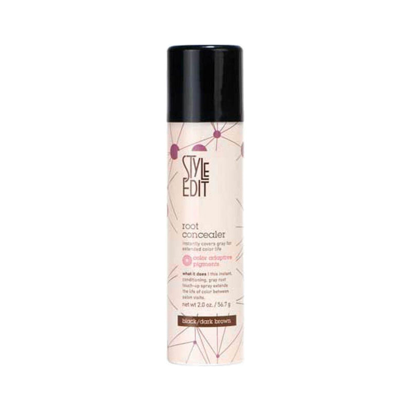 Style Edit Style Edit Root Concealer Spray Black-Dark Brown 2oz Hair Care Black
