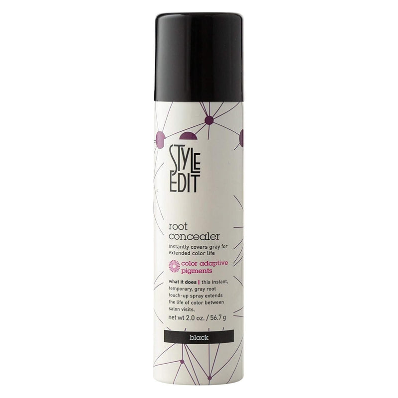Style Edit Style Edit Root Concealer Spray Black 2 Oz Hair Care Gray