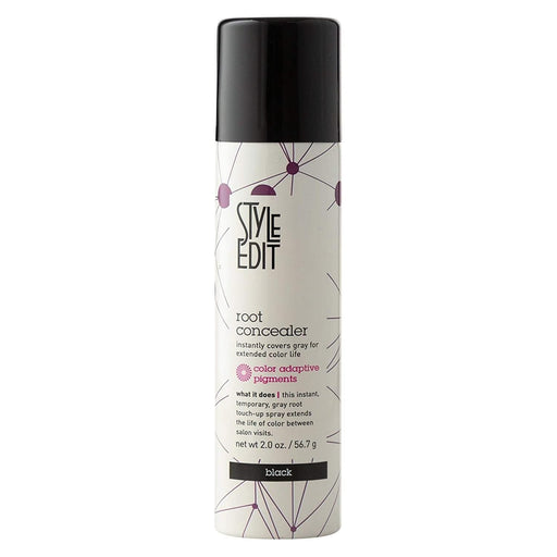 Style Edit Style Edit Root Concealer Spray Black 2 Oz Hair Care Gray