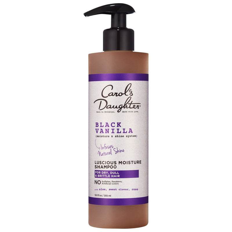 Carol's Daughter Carol's Daughter Black Vanilla Sulfate-Free Shampoo 12 Oz Hair Care Light Gray