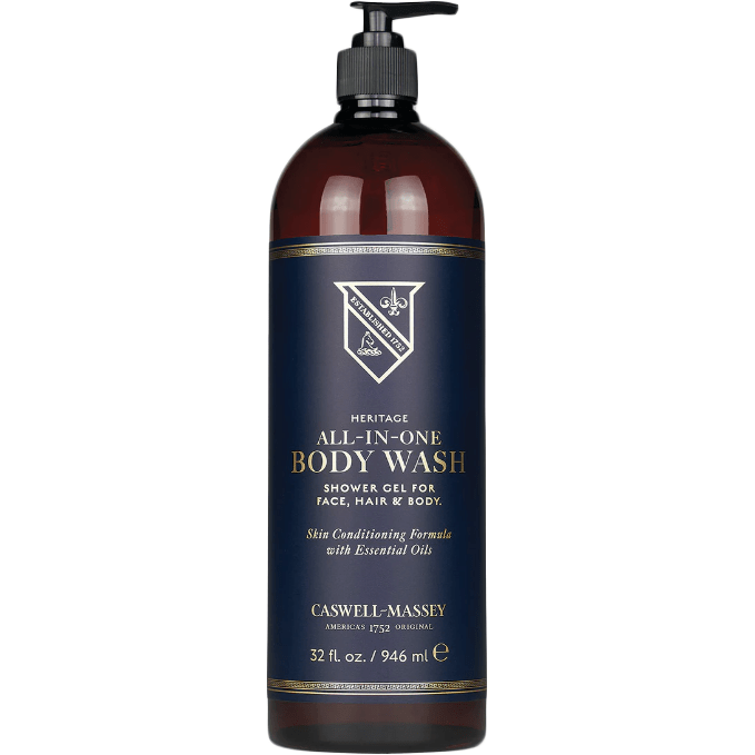 Caswell Massey Caswell Massey Heritage All-In-One Body Wash Collection Body Wash Dark Slate Gray 32 oz
