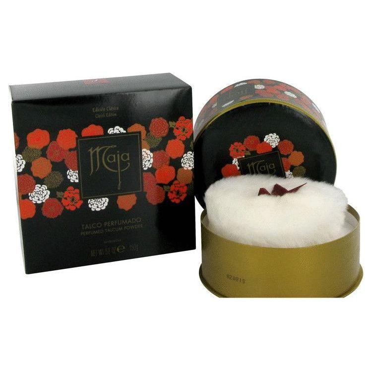 Maja Maja Dusting Powder Talcum with Puff for Women 5.3 oz Dusting Powder Black