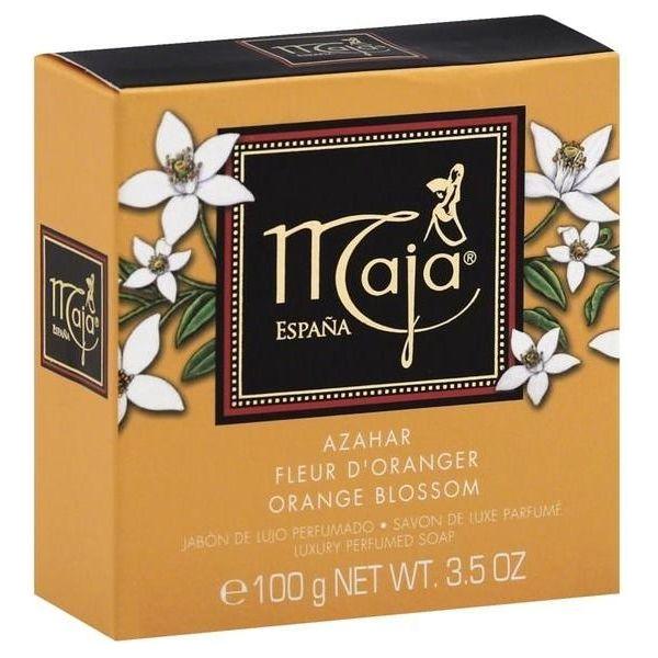 Maja Maja Orange Blossom Luxury Perfumed Soap 3.5 oz Perfumed Soap Dark Khaki