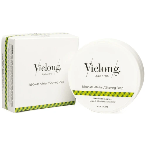 Vielong Vielong Mentha Eucalyptus Shaving Soap 3.5 Oz Shaving Soap White Smoke
