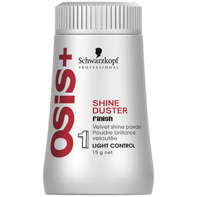 Schwarzkopf Schwarzkopf Osis+ Shine Duster Finish Velvet Shine Powder 0.52oz Hair Styling Powder Light Gray