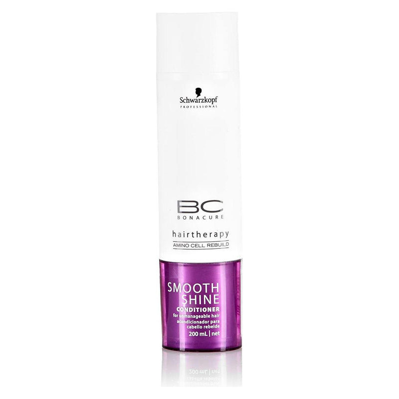 Schwarzkopf Schwarzkopf BC Bonacure Smooth Shine Conditioner for for Unmanageable Hair 200ml Hair Conditioner White Smoke